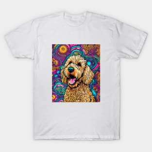 Psychedelic Goldendoodle T-Shirt